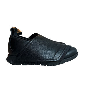 Etude By E Women’s Black Leather Flats Avantgarde Japanese Brand New JP23